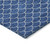 8' X 10' Blue And Ivory Geometric Washable Indoor Outdoor Area Rug Transitional Style - Blue, Ivory Color