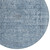 8' Blue And Beige Round Abstract Washable Indoor Outdoor Area Rug