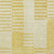 9' X 12' Gold Wheat And Ivory Striped Washable Indoor Outdoor Area Rug