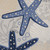 9' X 12' Blue And Gray Starfish Indoor Outdoor Area Rug