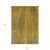 9' X 12' Chocolate Striped Washable Non Skid Indoor Outdoor Area Rug Transitional Style - Chocolate Color