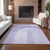 10' X 14' Lavender And Purple Geometric Washable Indoor Outdoor Area Rug