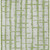 8' X 10' Green And Gray Striped Washable Indoor Outdoor Area Rug