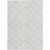 9' X 12' Ivory Beige And Tan Geometric Washable Indoor Outdoor Area Rug