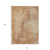 10' X 14' Terra Cotta And Copper Abstract Washable Indoor Outdoor Area Rug
