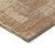 10' X 14' Terra Cotta And Copper Abstract Washable Indoor Outdoor Area Rug