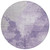 8' Plum And Purple Round Abstract Washable Indoor Outdoor Area Rug - Plum, Purple
