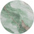 8' Green And Taupe Round Abstract Washable Indoor Outdoor Area Rug