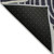 8' X 10' Black Charcoal And Gray Abstract Washable Indoor Outdoor Area Rug