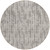 8' Taupe And Beige Round Tribal Washable Indoor Outdoor Area Rug