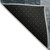 9' X 12' Teal Blue Gray And Charcoal Geometric Washable Indoor Outdoor Area Rug