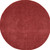 Homeroots Home Decor 4 X 4 Inches Brick Red Round Non Skid Indoor Outdoor Area Rug