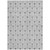 9' X 12' Silver And Gray Geometric Washable Indoor Outdoor Area Rug