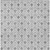 9' X 12' Silver And Gray Geometric Washable Indoor Outdoor Area Rug Transitional Style - Silver, Gray Color