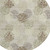 8' Beige Green And Ivory Round Polka Dot Washable Indoor Outdoor Area Rug
