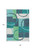 8' X 10' Teal Blue And Green Geometric Washable Indoor Outdoor Area Rug