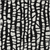 8' X 10' Black And Ivory Abstract Washable Indoor Outdoor Area Rug