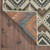 Homeroots Outdoor 8' X 10' Grey Geometric Stain Resistant Area Rug, Grey, Versatile Rectangle Shape