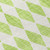 9' X 12' Lime Green And Ivory Geometric Washable Indoor Outdoor Area Rug