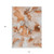 10' X 14' Orange and Ivory Abstract Washable Indoor Outdoor Area Rug - Orange, Ivory
