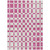 10' X 14' Blush And Ivory Geometric Washable Indoor Outdoor Area Rug