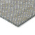 8' X 10' Gray Gold And Ivory Polka Dot Washable Indoor Outdoor Area Rug