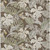 10' X 14' Brown Beige And Olive Green Botanical Leaves Washable Indoor Outdoor Area Rug