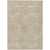 10' X 14' Beige And Ivory Geometric Washable Indoor Outdoor Area Rug - 880016562637