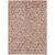 10' X 14' Pink And Brown Moroccan Washable Indoor Outdoor Area Rug