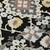 10' X 14' Black Gray And Brown Oriental Washable Indoor Outdoor Area Rug