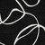 10' X 14' Black And Ivory Abstract Washable Indoor Outdoor Area Rug Transitional Style - Black, Ivory Color