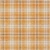 8' X 10' Orange Blue And Ivory Plaid Washable Indoor Outdoor Area Rug