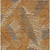 9' X 12' Orange Beige And Gray Floral Washable Indoor Outdoor Area Rug