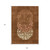 9' X 12' Orange Terra Cotta And Ivory Abstract Washable Indoor Outdoor Area Rug