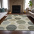 10' X 14' Taupe Beige And Ivory Geometric Washable Indoor Outdoor Area Rug