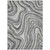 10' X 14' Gray Charcoal And Ivory Abstract Washable Indoor Outdoor Area Rug Transitional Style - Gray, Charcoal, Ivory Color