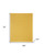 9' X 12' Yellow Non Skid Indoor Outdoor Area Rug - 606114457343