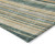 10' X 14' Beige Gold And Sage Striped Washable Indoor Outdoor Area Rug