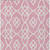 9' X 12' Pink And Ivory Trellis Washable Indoor Outdoor Area Rug