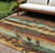 Floral Washable Indoor Outdoor Area Rug