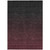 9' X 12' Merlot And Charcoal Abstract Washable Indoor Outdoor Area Rug