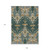 9' X 12' Green Gray And Gold Ikat Washable Indoor Outdoor Area Rug