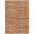 9' X 12' Copper And Rust Abstract Washable Indoor Outdoor Area Rug