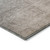 8' X 10' Taupe and Gray Ombre Washable Non Skid Indoor Outdoor Area Rug