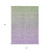 8' X 10' Artichoke Green And Lavender Ombre Washable Indoor Outdoor Area Rug