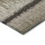 8' X 10' Brown Beige And Ivory Striped Washable Indoor Outdoor Area Rug Transitional Style - Brown, Beige, Ivory Color