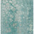 8' X 10' Aqua And Silver Abstract Washable Indoor Outdoor Area Rug