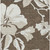 9' X 12' Brown Beige And Taupe Floral Washable Indoor Outdoor Area Rug