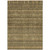 8' X 10' Brown Beige And Chocolate Striped Washable Indoor Outdoor Area Rug