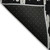 8' X 10' Black Ivory And Gray Striped Washable Indoor Outdoor Area Rug - Black, Ivory, Gray